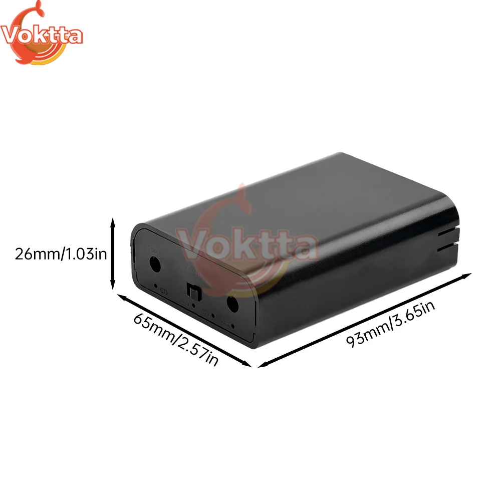 DC 12V Rechargeable Equal Voltage UPS Battery Pack 3pcs 18650 Battery No Soldering DIY UPS Shell Kit with Protector DC Holder
