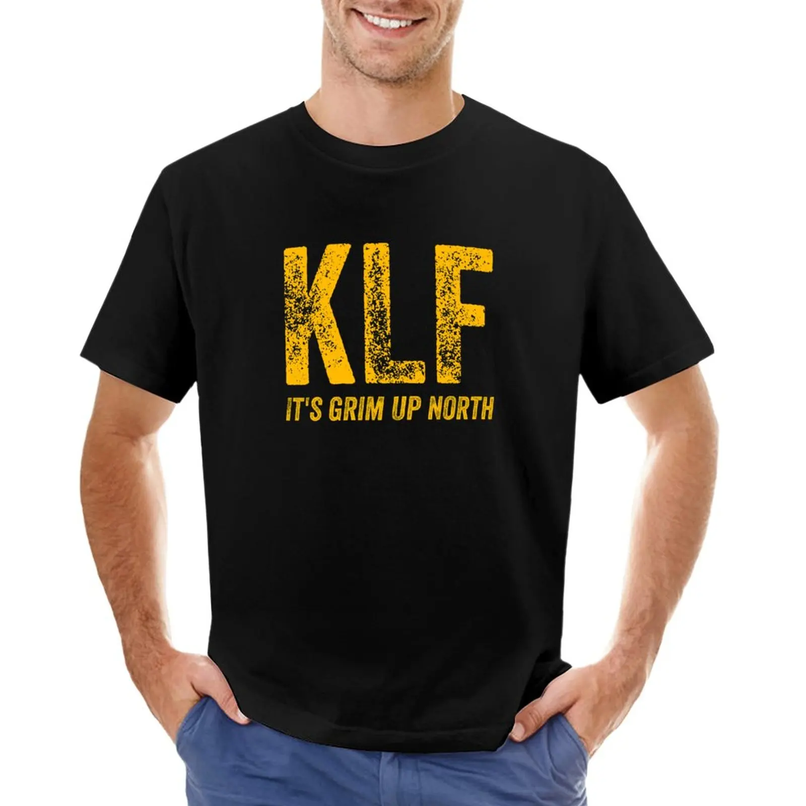 

Klf T-Shirt custom t shirts summer top plain black t shirts men