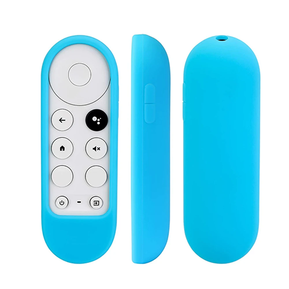 Suitable Google TV remote control cover anti drop shockproof silicone protective case