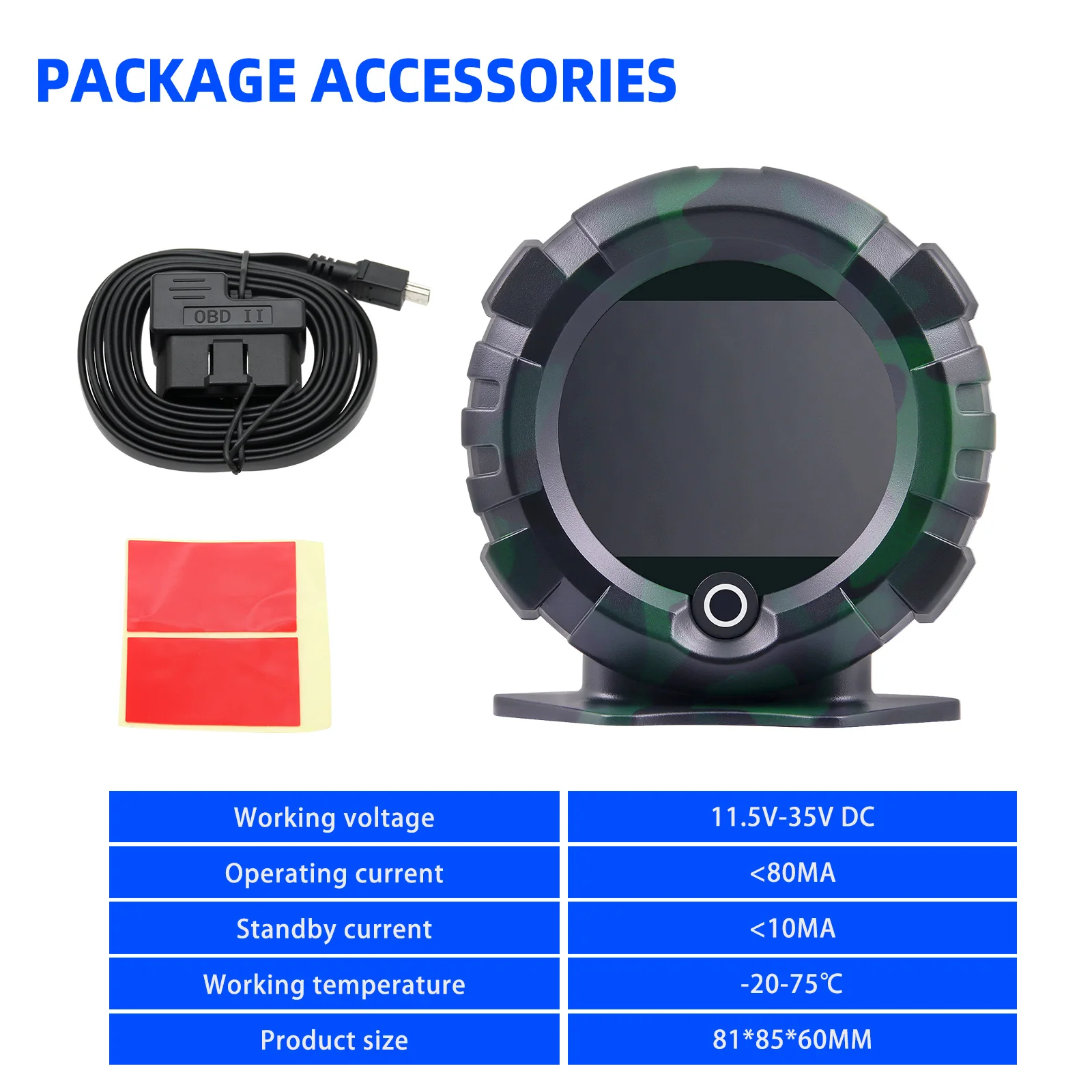 HD X95 OBD HUD ڵ 4x4 ,   ӵ ,  Ÿ̹ ε  ׼, ٱ 跮