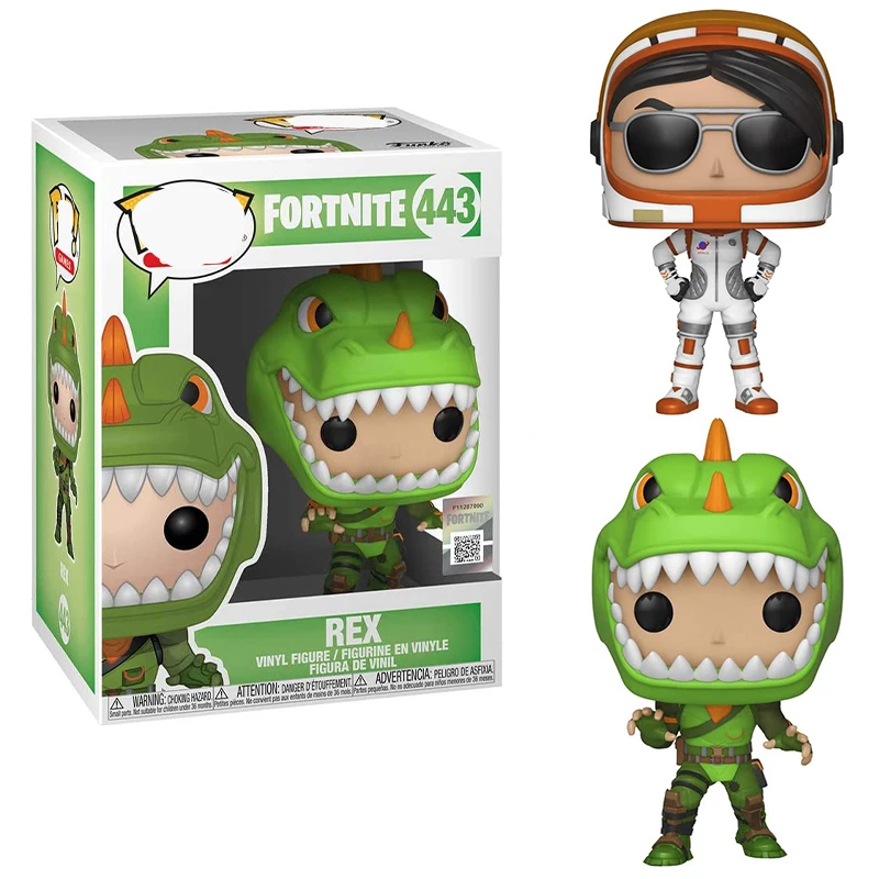 Fortnite Action Figure Love Ranger Skull Trooper Moonwalker Rex Figura Da Collezione