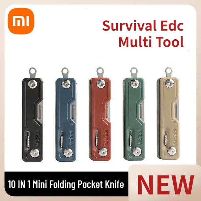 [최신|인기상품]샤오미멀티툴 => 궁극의 휴대용 툴: 샤오미 NexTool Mini 접이식 포켓 나이프 [ChinaNOW | 추천상품]