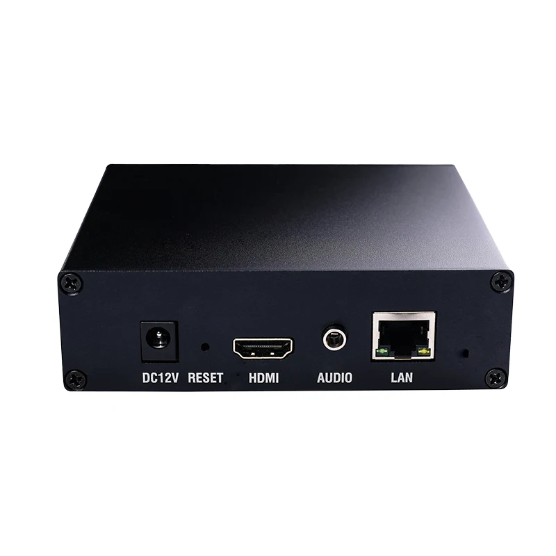 

HD HDMI-Compatible Video Encoder H265 H264 1920x1200 HDMI-Compatible To RJ45 Video Card Computer Monitoring Game Broadcast