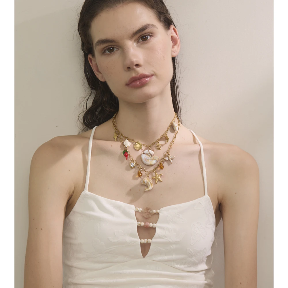 Yhpup Trendy Necklace Women