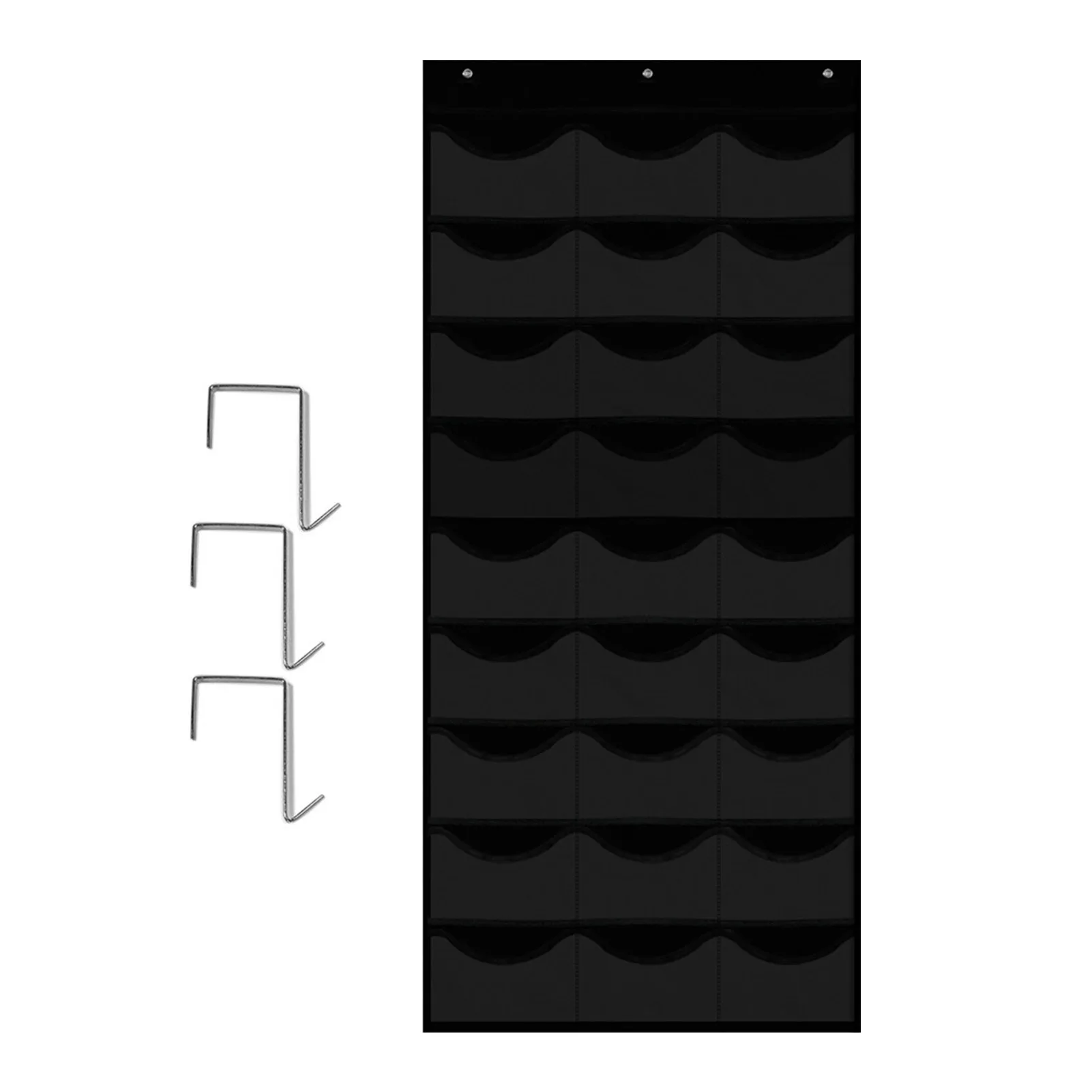 Hat Organizer Rack Baseball Cap Rack For Door 27 Pockets Over The Door