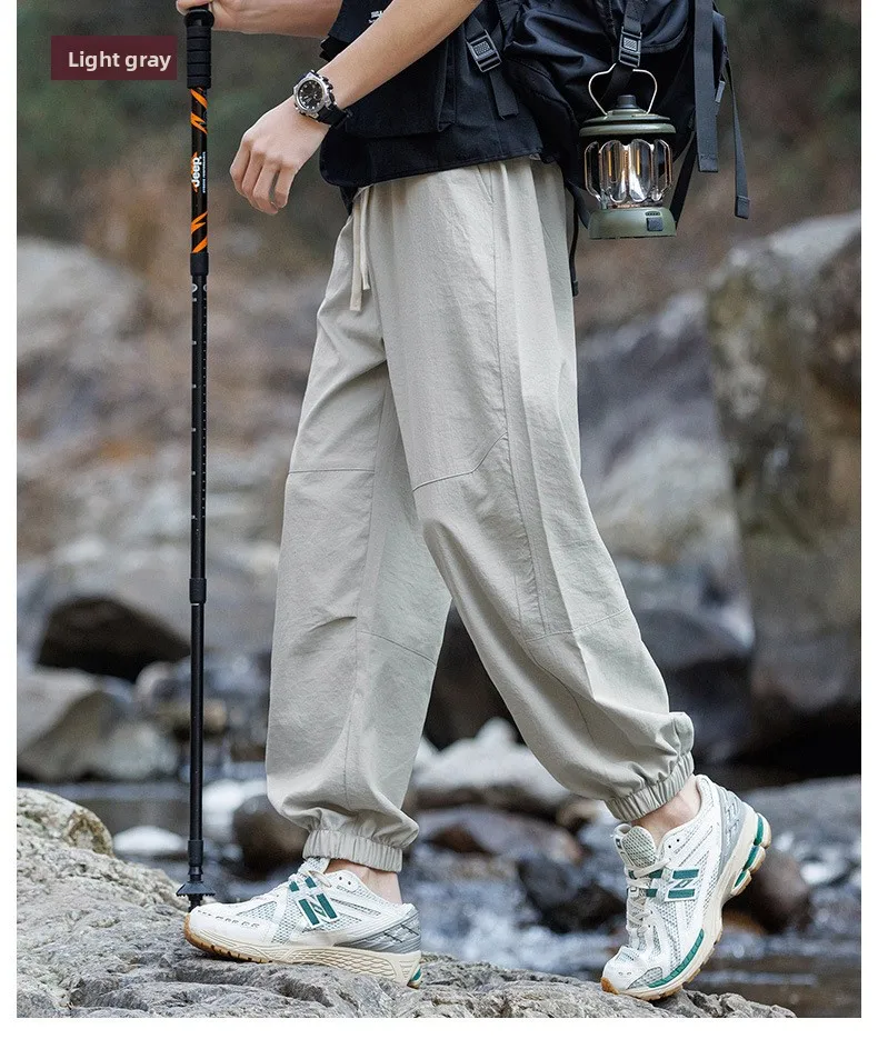 Loose Fit Cotton Cargo Pants Outdoor Workwear S1e0842c95c9048179fbe8880b23f4e9aE