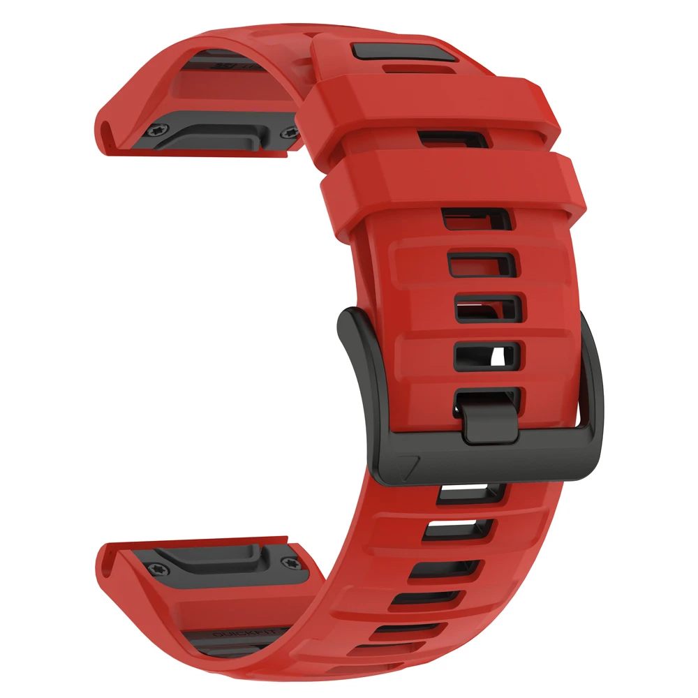 Premium Silicone Strap for Fenix8 Watch - Versatile Fitness Band in Multiple Sizes