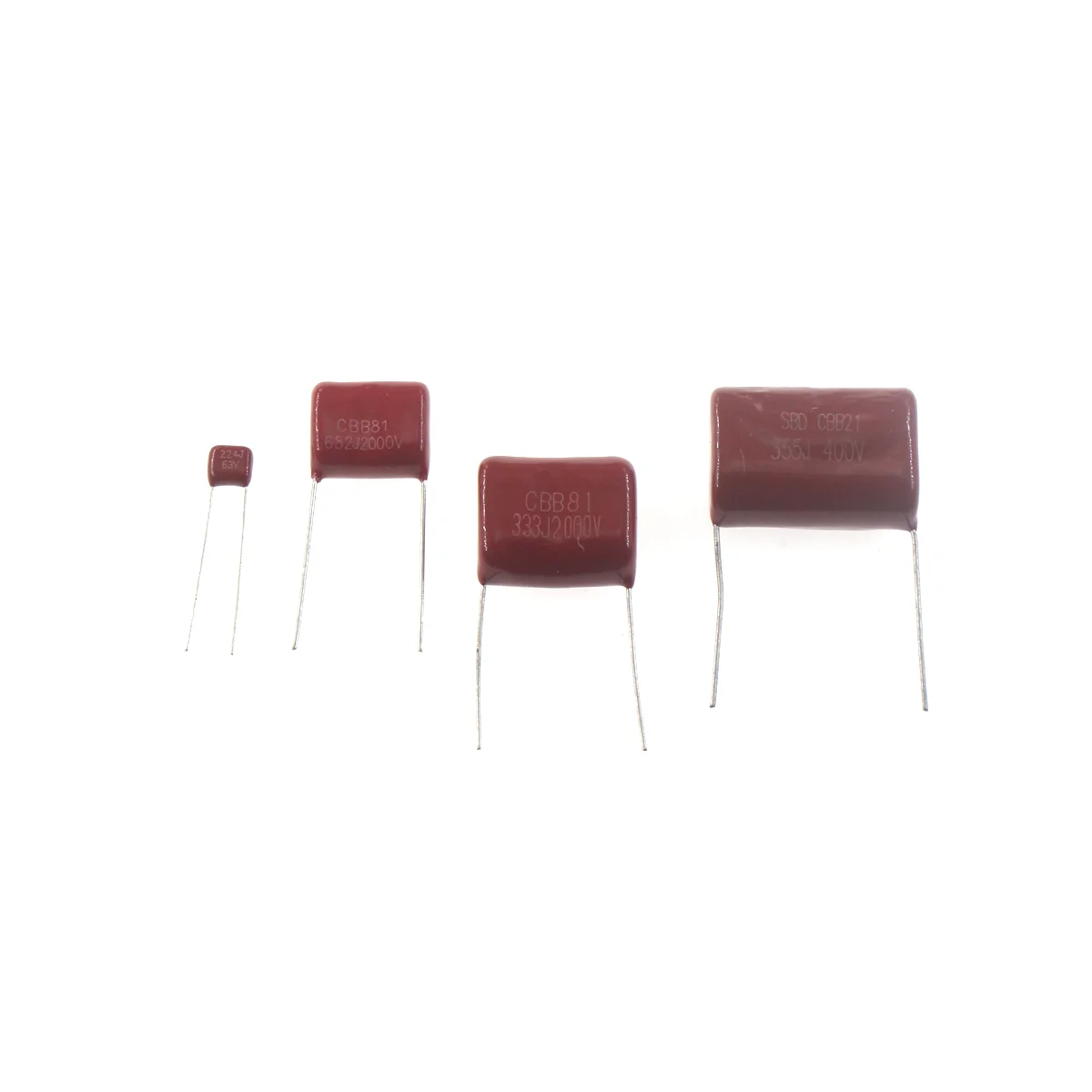 5pcs CBB21 condensatore a Film di polipropilene 400 v405j 400
