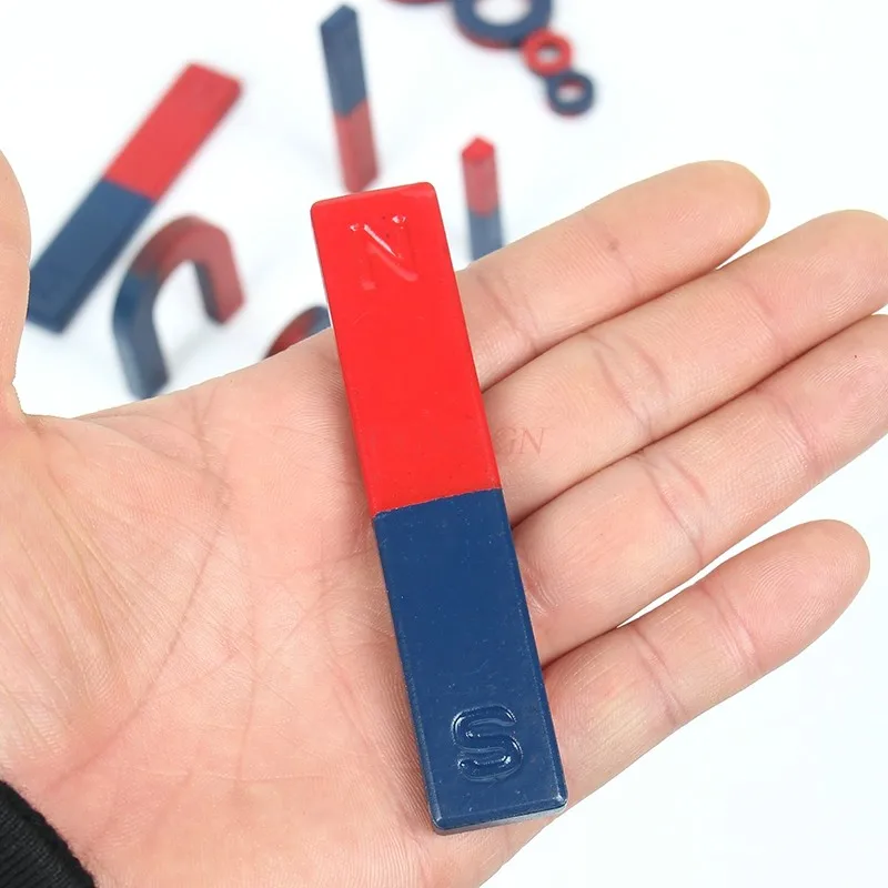 Weak magnetism Magnet Toy Kid U/Bar/Ring Physics Science Experiment Magnet Teaching Aid Education Toy strong magnetism magnetic stirring rod,magnetic stirrer