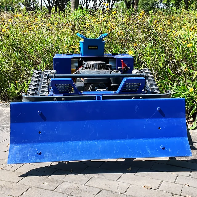 Customized Multi-Function Crawler Lawn Mower Snow Shoveling Special Fully Remote Control Agricultural 6