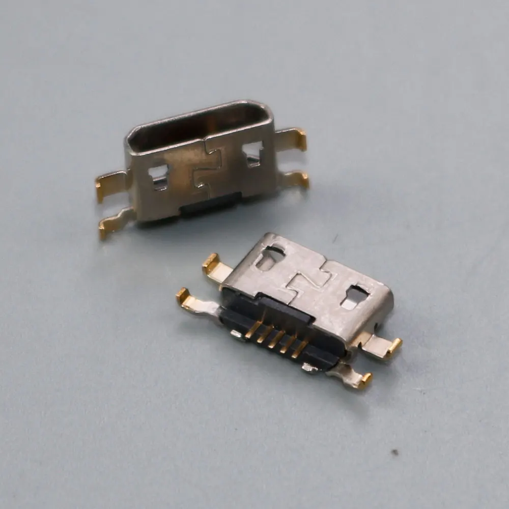 

100PCS Micro USB Jack 5pin Female Charger For Sony Xperia C C2304 C2305 S39c S39h Dual Z3 D6633 D665 Data Connector Port Socket