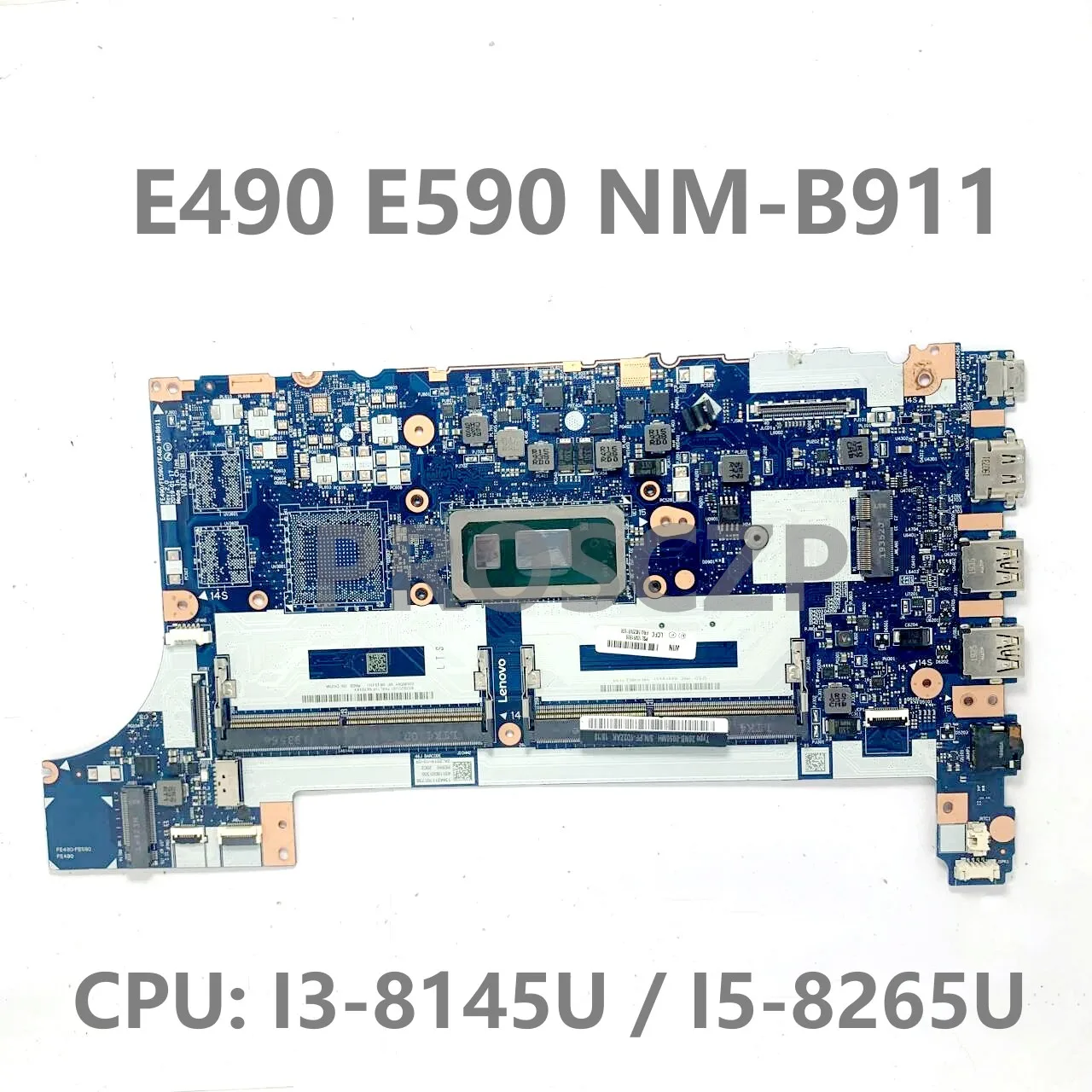 

Материнская плата, материнская плата для ноутбука Lenovo ThinkPad E490 E590 с NM-B911/I3-8145U CPU 5B20V81836 5B20V80725 100% протестирована
