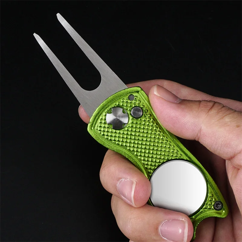Foldable Golf Divot Tool (1/2pcs) 2