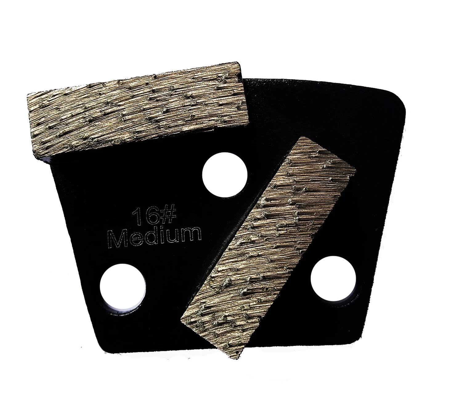 

Trapezoid Sintered Diamond Segment Metal Grinding Disc Block Wheel Abrasive Pad For Epoxy Solidified Terrazzo Concrete Floor