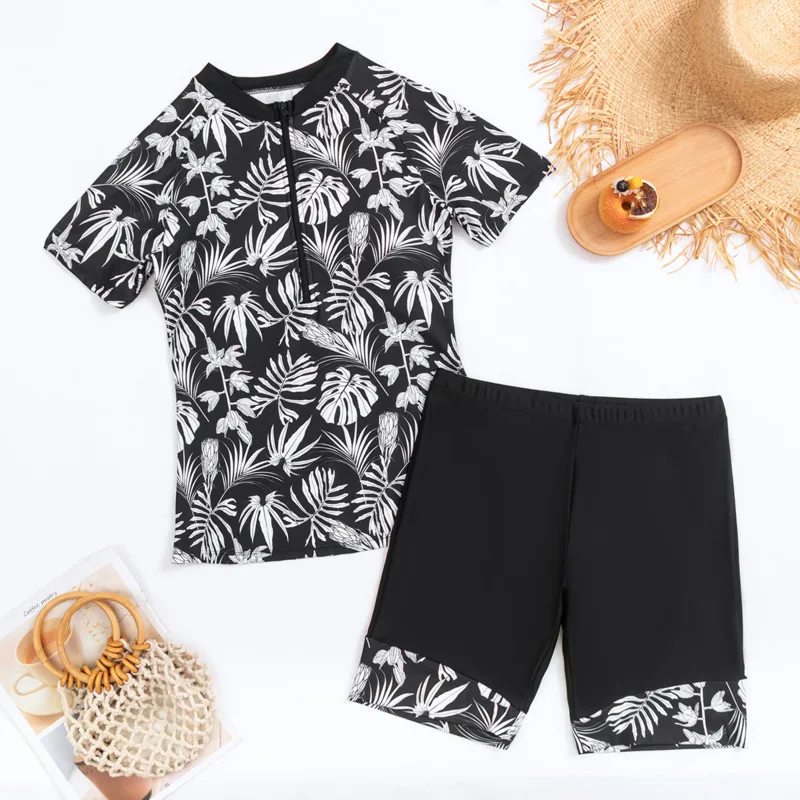 Women Swimsuit Women Two Piece Sets Summer Print Swimsuits Tankini Sets Female Swimwear Push Up For Beach Wear Two-Piece Bathing Suits Pool Women's Swimming Suit