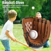 Outdoor Sport Baseball Glove Catcher Baseball Softball Training Practice Equipment Left Hand For Kids/Teenagers/Adults 1