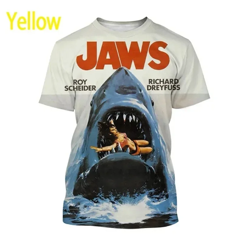 3D Shark Horror Tee 6