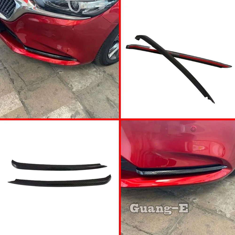 

Каркас передней противотуманной лампы, рамка для бровей, карбоновая оболочка, отделочные детали, 2 шт. для Mazda 6 Mazda6 Atenza 2020 2021 2022