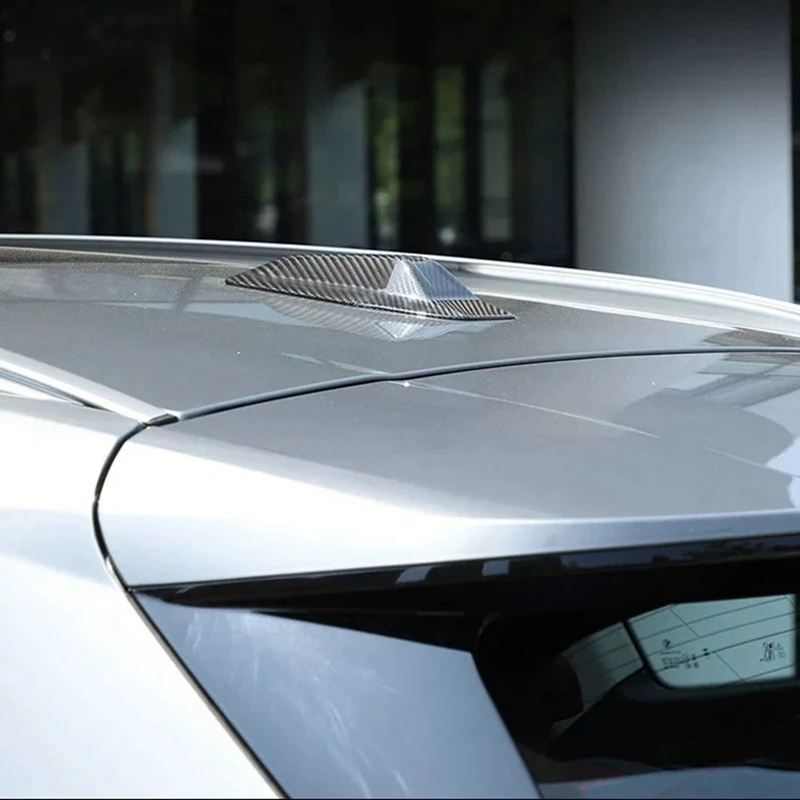 Car Shark Fin Antenna Cover Trim For BMW X1 U11 + Radio Signal Base Sticker window door cover trim car radio mast
