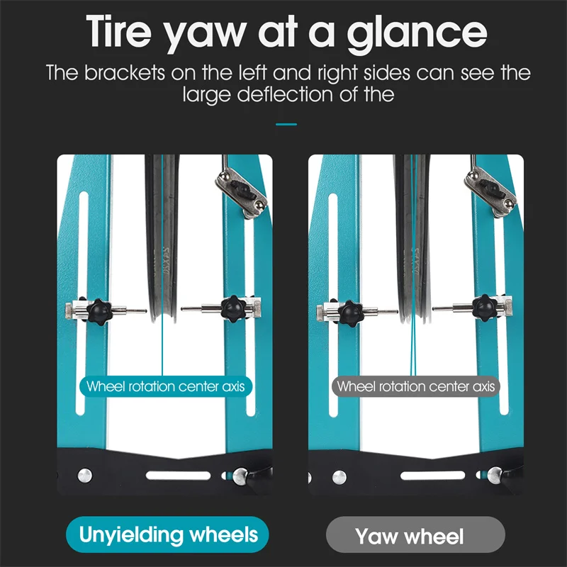 WEST BIKING Bicycle Tuning Table Professional Bike Rims Correction Stand MTB Road Bike Wheel Calibration Stand Maintenance Rack