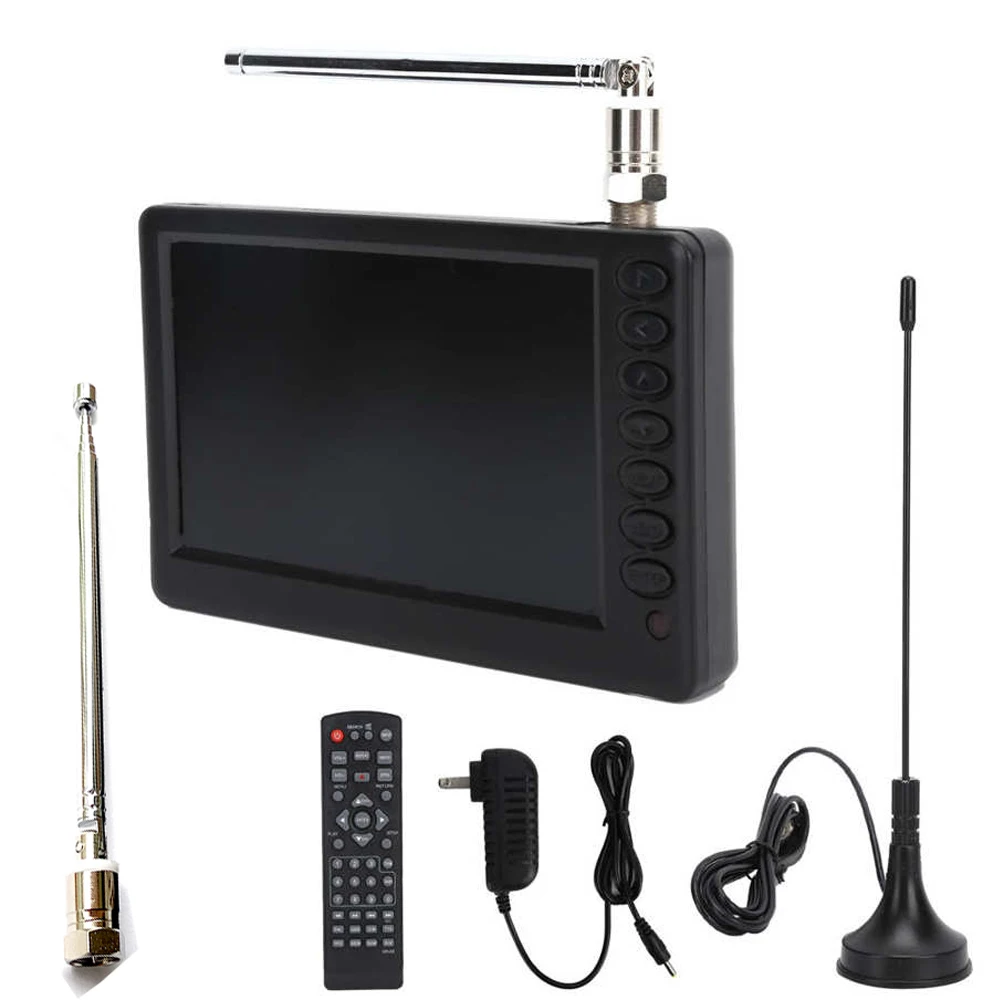 Leadstar Polegada Isdb t Portátil Mini tv Digital com Segmento Completo fm Atv Reprodução Usb Bateria Construída Bolso tv Assista Qualquer Onde d5 - Image 2