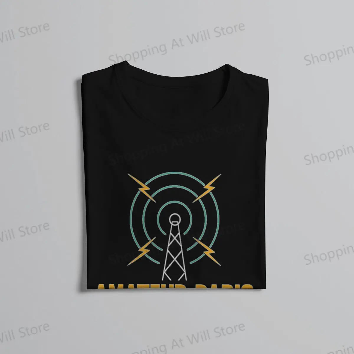 100% Cotton Amateur Radio Definition Funny T-Shirt - Unisex O-Neck Short Sleeve