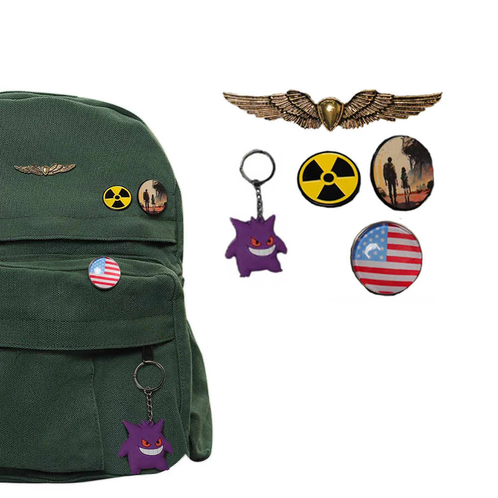 The Last of Us Ellie Joel Miller Cosplay Crossing Backpack TV 3D Print  School Bag Rucksack