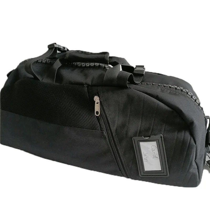 Black Large Capacity Waterproof Taekwondo Backpack Outdoor Sports Men Women Fitness Portable Ultralight Gym Backpack Karate Bag