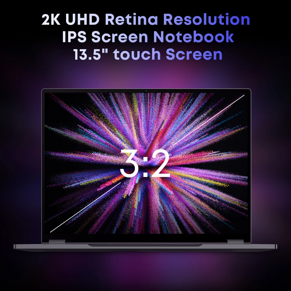 Notebook Laptop CHUWI FreeBook Laptop i3-1215U 6 Cores Processor 13.5" IPS Screen 2 In 1 Laptop Tablet PC 12GB RAM 512GB SSD Support Stylus
