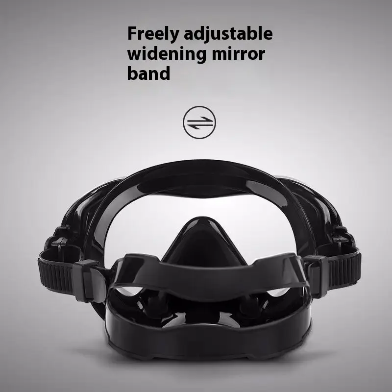 Premium Snorkel Set-Dry-Top Breathing Tube & Triple-Lens Anti-Fog Mask, Ergonomic Design for Underwater Adventure, Snorkeling