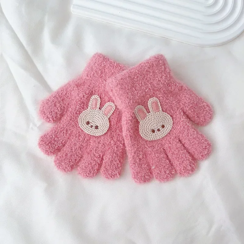 Baby Glove Fashion Cartoon Animal Rabbit Bear Floral Glove for Toddler Boy Girl Autumn Winter Warm Gloves for 1-3 Year Baby