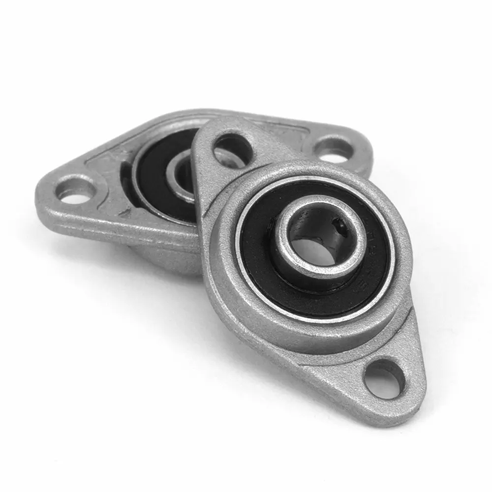 3D printer lead screw end support Zinc Alloy pillow block bearing KFL08 Bore 8mm 10mm 12mm 15mm Pillow Bearing Mounted