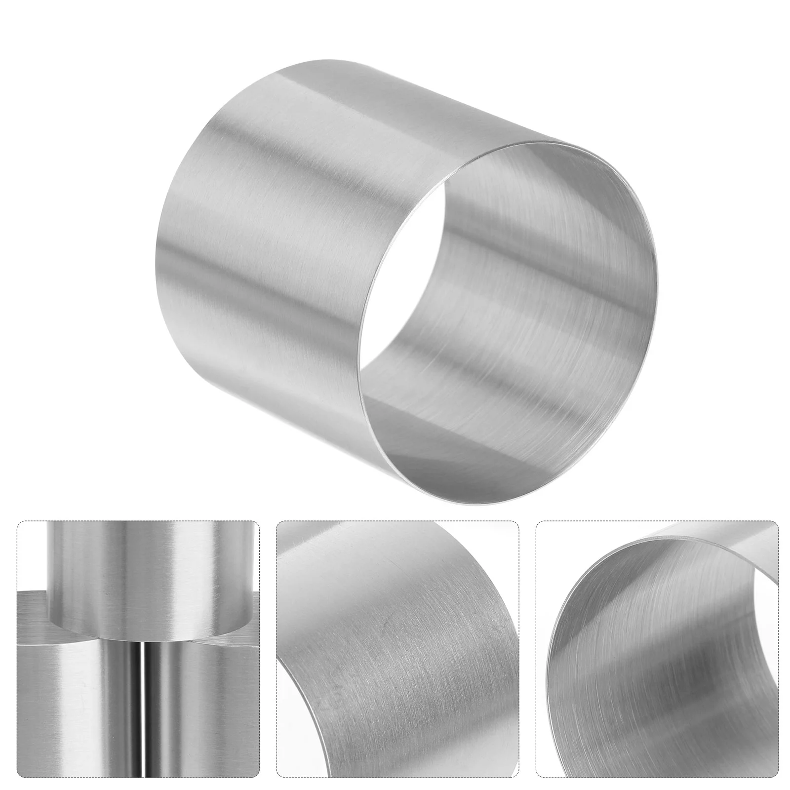 

Cake Ring Mold Mousse Baking Round Molds Rings Steel Stainless Mould Cheesecake For Mini Moulds Cooking Individual Dessert