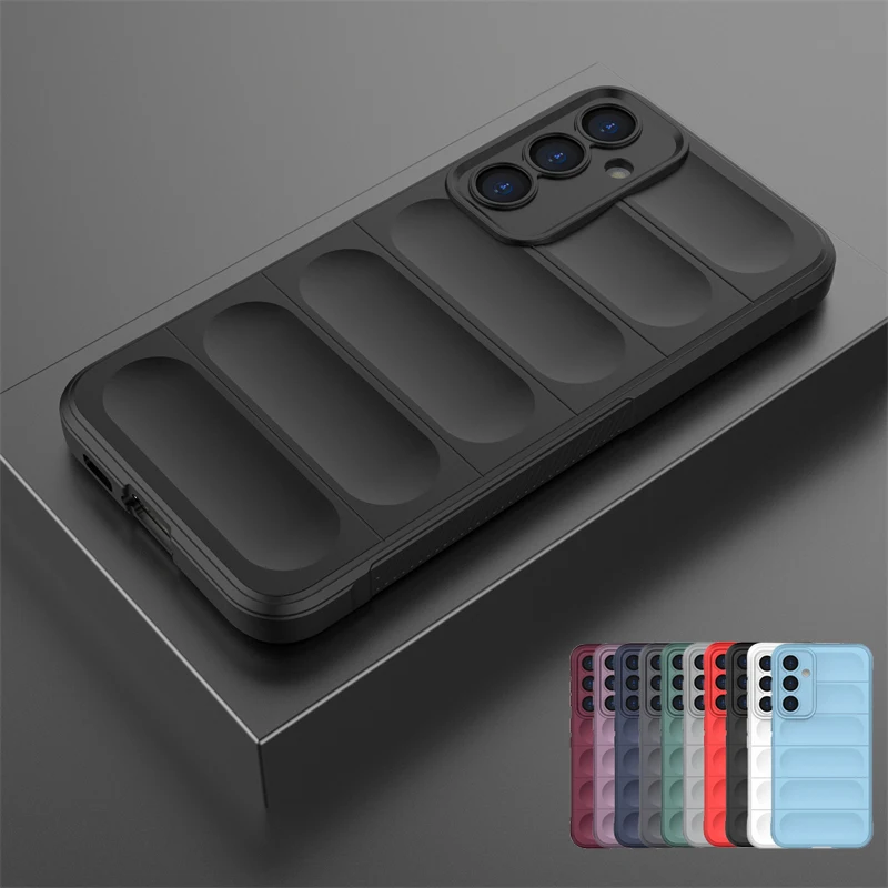Per Samsung S23 Fe Custodia Cover Samsung Galaxy S 23 S23 Fe Capas New Anti-Drop Soft Tpu Antiurto Per Fundas Samsung S23 Fe Cover