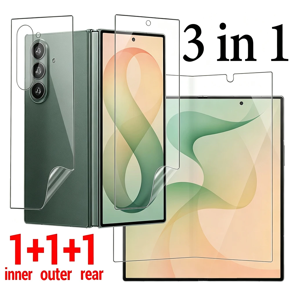 Flexible Hydrogel Film Full Cover HD Clear Screen Protectors