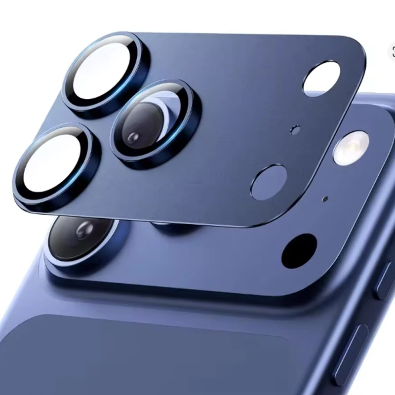 Metal Glass Camera Lens Protector Yij Cover For iPhone 17 Pro Max 17 Air 17 Plusi 17Pro Protection Ziai Phone Accessories Black 2