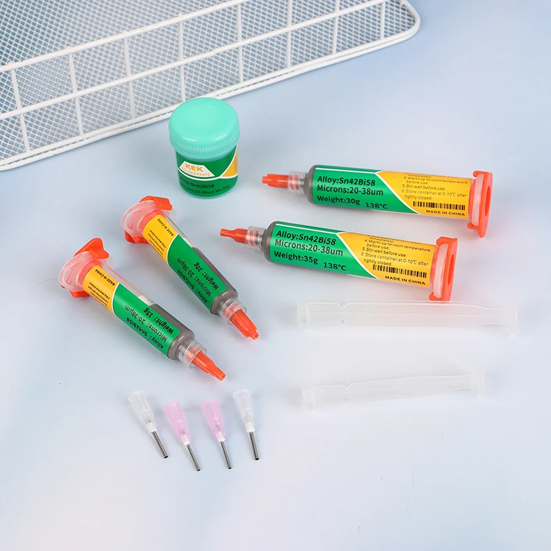 Low Temperature Paste With A Melting Point Of 138 Is Suitable For SMD Welding Soldering 5