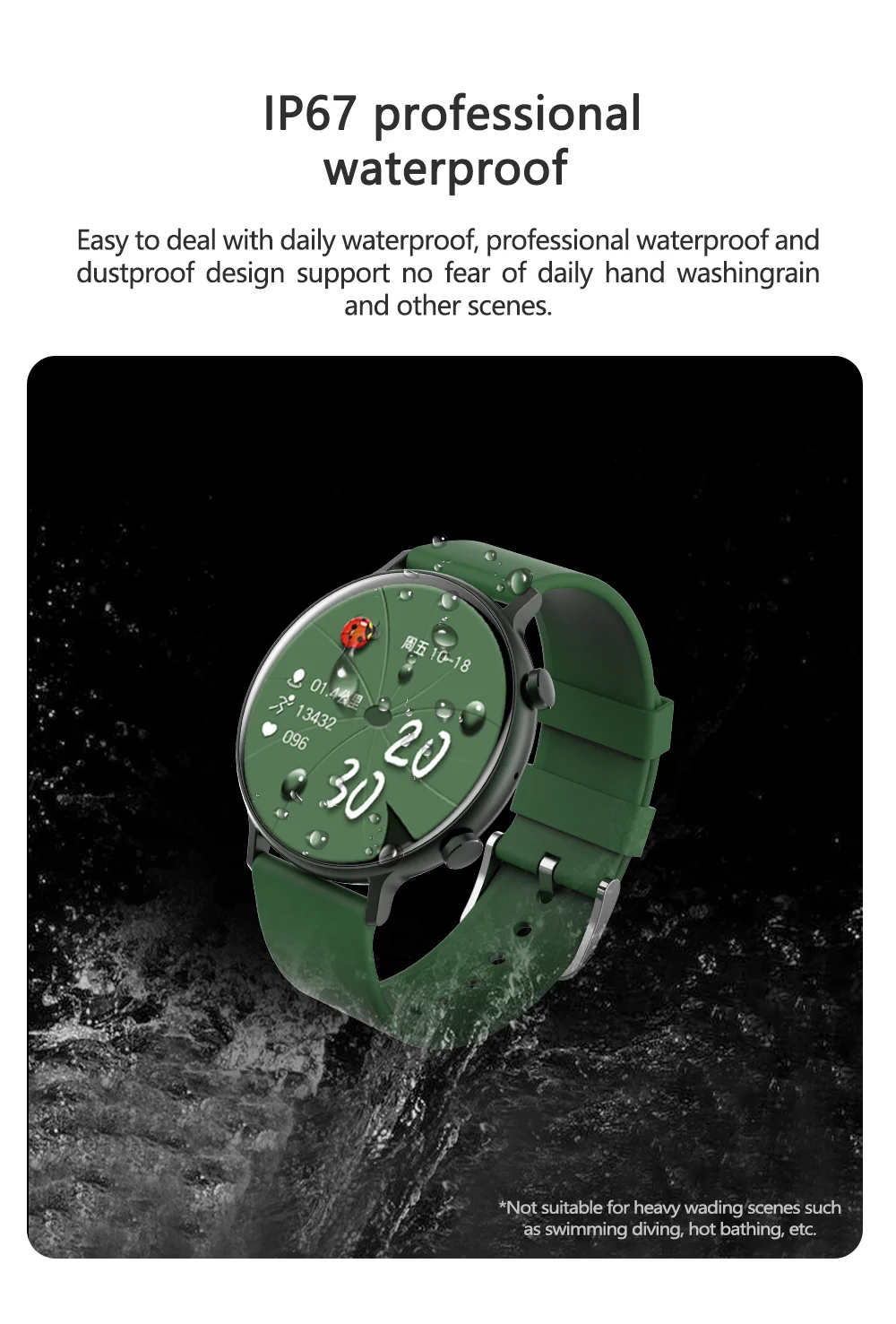 2022 Fashion Smart Watch Men Fitness Bracelet Heart Rate Blood Pressure Monitoring Sports Tracker Call Smartwatch Gift for Women