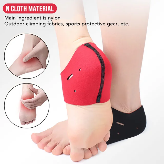 2Pcs Plantar Fasciitis Therapy Wrap Foot Heel Pain Relief Sleeve Heel Protect Sock Ankle Brace Arch Support Orthotic Insole