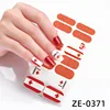 16Tips UK Spain Flag Nail Art Stickers  Foil Nail Art Decorations Sticker Decals Manicure Nails Stickers Accesorios 5