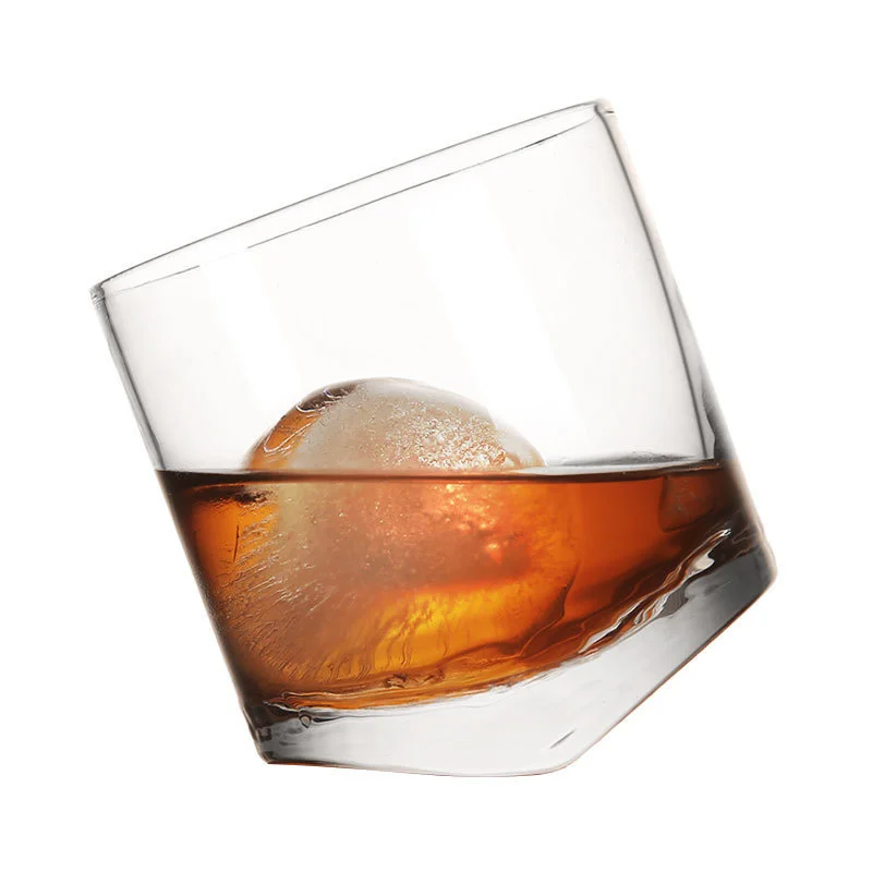 Whiskey glass Tower Of Pisa Inclined Bottom Wine Rock Glass For Bar NMD Brandy Snifer Chivas Whisky Drinking Cup Verre a Vin