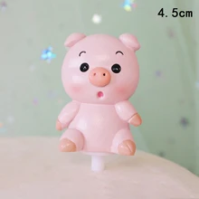  Woodland Animals Cake Decor Giraffe Tiger Monkey Elephant Jungle Safari Party Cake Topper Happy Kids Birthday Party Supplies 