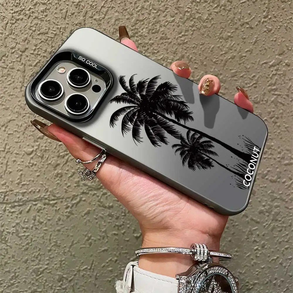 IPhone用シルバーケース,iPhone 16, 15, 14, 13, 12, 11 pro max