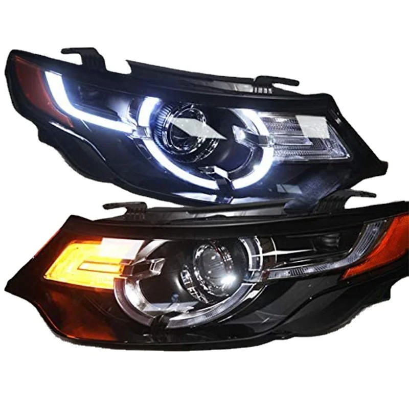 

LED Head Lamp For Land Rover Discovery Sport 2016-2018 TLZ Front With Dynamic Turn Signal Light