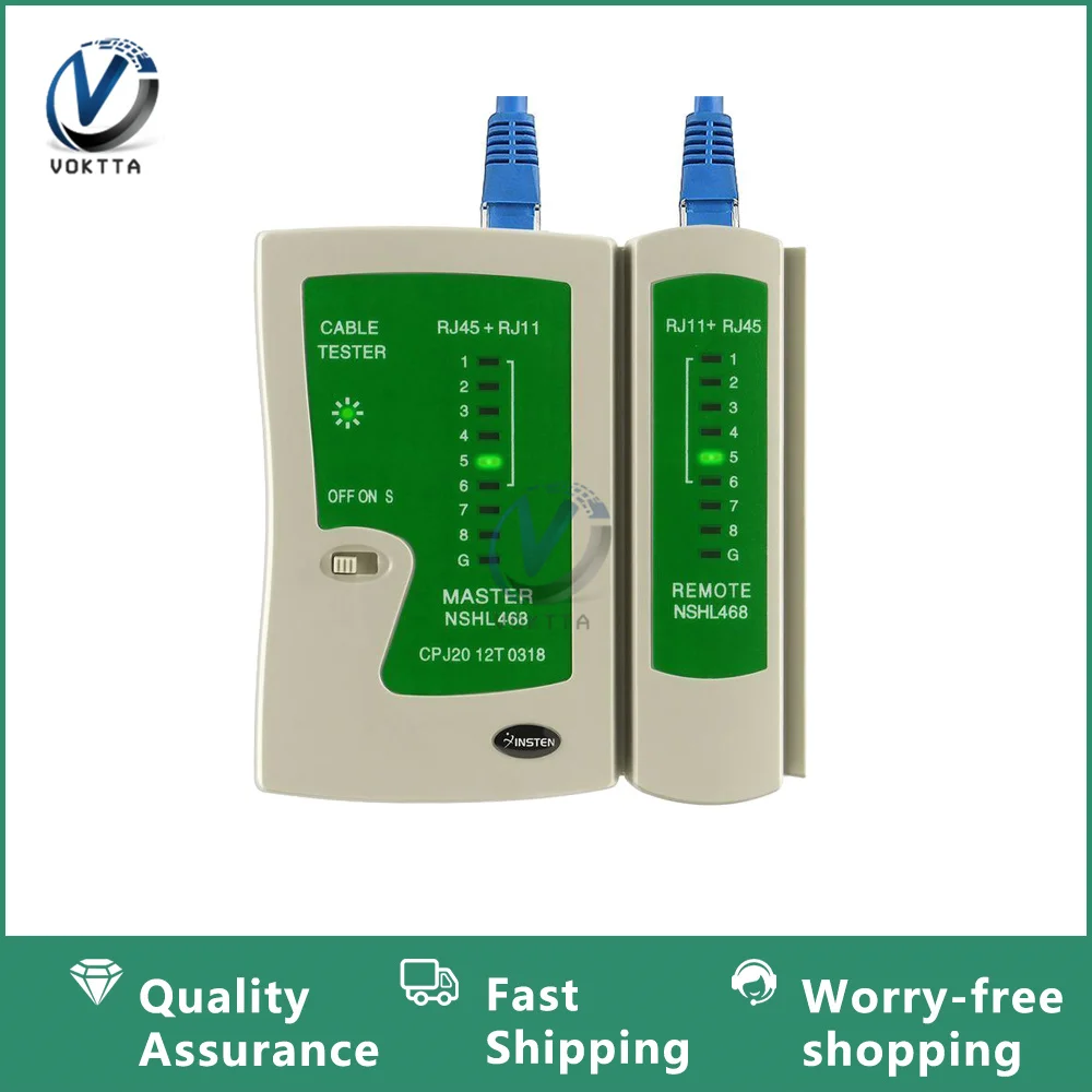 Tester Di Rete Tester Per Cavi Di Rete Cavo Lan Rj45 Rj11 Rj12 Cat5 Cavo Di Rete Tester Detector Tracker Kit Di Strumenti Di Test Remoto