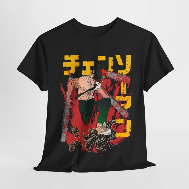 

Chainsaw Man Denji Shirt, Makima Shirt, Pochita, Kobeni Higashiyama