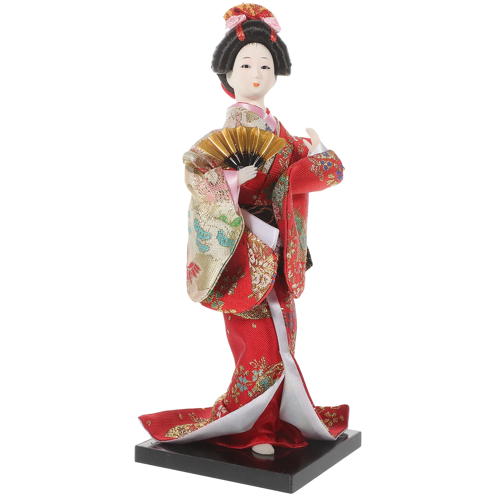 

Nolitoy Home Decor Geisha Kabuki Doll Model Japanese Kimono Maiko Figurine Oriental Car