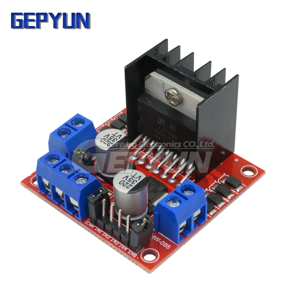 L298N Modulo Scheda Driver L298 Motore Passo-Passo Smart Car Robot Breadboard Peltier High Powerfor Arduino