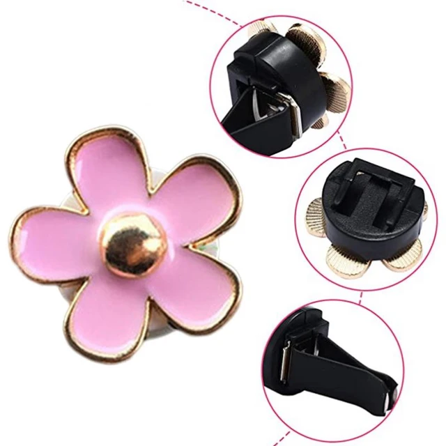 Flower Air Vent Clips 4pcs Cute Car Flowers Air Freshener Air Conditioning  Outlet Clips Cute Car Aromatherapy Essential Oil - AliExpress