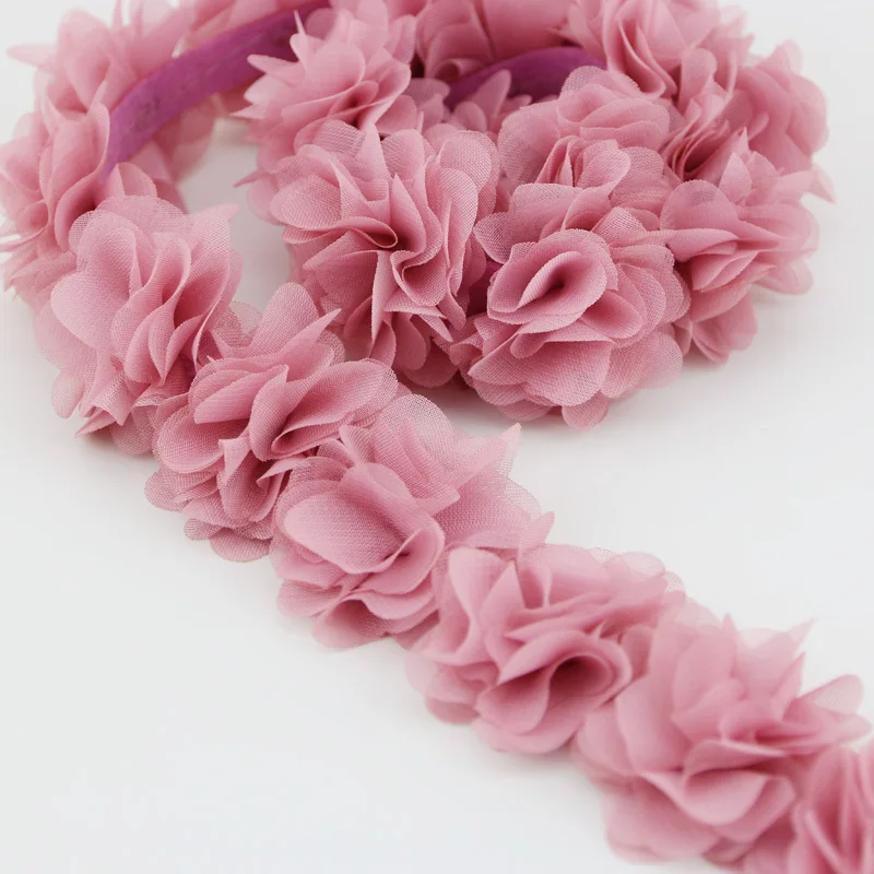 Chiffon Mesh Lace Fabric Webbing Party Decoration Flower Diy Gift Ribbons Crafts Non-woven Fabrics Base